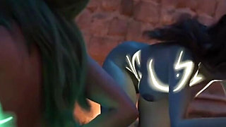 Lust Academy 48 - James Is Kissing and Fucking Jaina in Many Positions and Getting Blowjob From Frida - Fivesome Sex