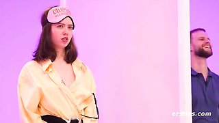 German Amateur Ava's 5 Senses Blowjob & Hardcore Sex - Lucky Guy Wins Pussy Fingering