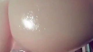 Horny Bunny Girl Bouncing Hard on Massive Monster Cock