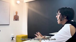 MILF Teacher Corrupts Unformed Minds of Dirty Students Right in the Classroom
