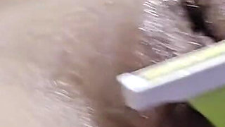 The Sub Girl Is Waiting with a Perfectly Bare Pussy