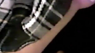 Naughty School Girl Cinnamon Gets Spanked and Fucked Hard Vintage Camcorder Video