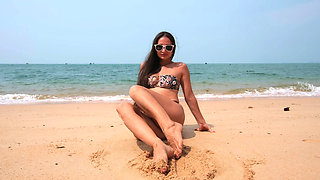 Horny and Sunny Morning on the Beach