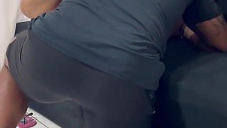 Private trainer big black cock humped the married cheating