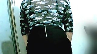 Dressed in her assistant suit