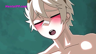 Busty Redhead MILF Get Fucked At Castel ( Mavuika Hentai )
