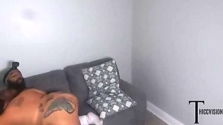 BBC Slams Tattooed BBW Carissma DeLuca - Huge Ass White Girl Gets Face Fucked