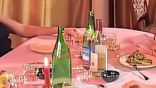 First Dinner and Then Exchange of Couples Between Friends