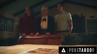 Lexi Lore First Time Anal DP & Double Creampie with Stepbrothers