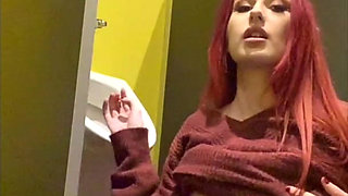 Smoking in a Urinal