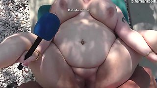 Latina Mature's Curvy Passion Ignites in Big-Tit Outdoor Heat