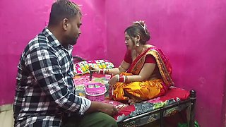 Sona Bhabhi Hardcore Fuck with Cum in Mouth - Desi Wife Bra Gift Sex Video