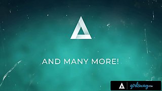 Girlsway - innocent blake mini-rosebud spanks & dominates acting coach Vanessa Sky into aggressive lesbian pound