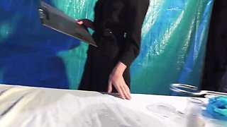 Big Tit MILF Pegging Test with Strap On and Lube in HD