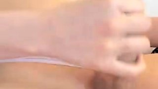 Cybersiryn Masturbates With Huge Load Of Cum On Hand