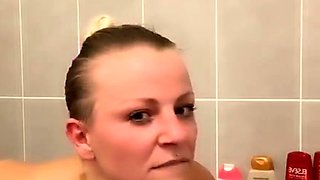 Busty amateur play wet body and masturbates toys on webcam
