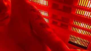 A Stranger Catches Me Masturbating in a Sauna and Joins in with His Huge Cock