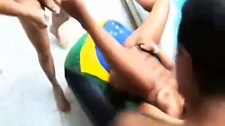 Joyce Desouza pumps on a rock hard cock