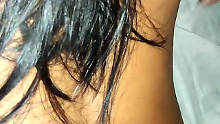 Skinny stepsister gets cocked while wearing a plug in her ass