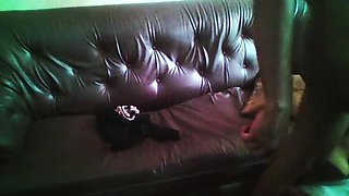 Tina Baby the Desi Maid Fucked Hard on Sofa in Saree - Big Ass MILF Takes Big Cock Blowjob