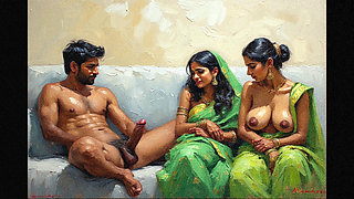 Girlfriend shared her boyfriend with her new collage Best friend in oyo room