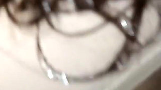 Muslim Woman Taking Bath in Depraved Indian Bathroom