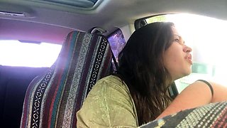 Busty amateur teen outdoor hardcore action with cum