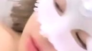 Pussy close up by slutty teen on cam