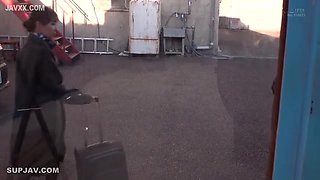 Airline Stewardess Harassed in the One-Way Mirror Car x1x685713AE118F7EA7FB