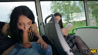 Mature4k. nail me in the bus! in front of everyone...