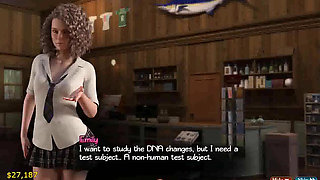 Treasure of Nadia: a very big cock and a dominant MILF, foot job ep 137