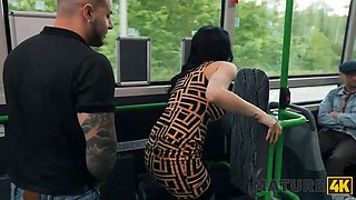 Mature4k. i'm so raw and want to blow your cock in the bus