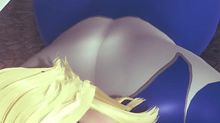Invisible Woman Is Getting Fucked with Elastic Dick 2