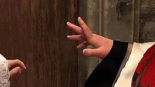 Project Myriam #2 - Hot wife wash sins in church with priest's sperm - 3d hentai game