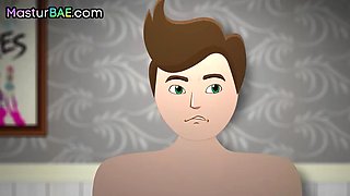 Horny redhead pussypounded by lover