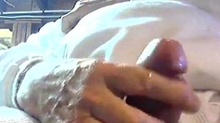Grandpa's Longjohns Handjob