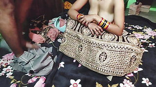 Hot Desi Indian Newly Married Bhabhi Fucking in Doggy Style