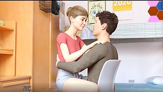 Lust academy, house chores, visual novel