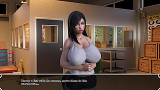 Big Tits Tifa Cheating with Barret's BBC While Cloud Is Working