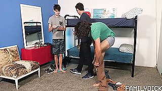 Dante Drackis, Greg Mckeon And Sammy Eros In Taking The Plunge Into An Anonymous Cum Dumping