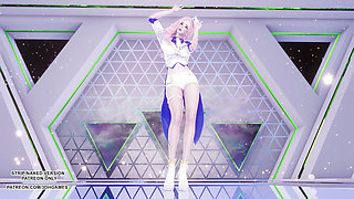 MMD LEE SUHYUN - ALIEN Seraphine Sexy Kpop Dance League Of Legends Uncensored Hentai 4K