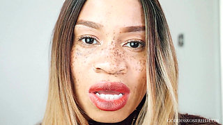 Learn From Rosie 7- Ebony Femdom Goddess Rosie Reed Mental Domination Slave Training Programming