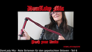 DomLadyMia-SlaveOfM Red welts for the slave part 6