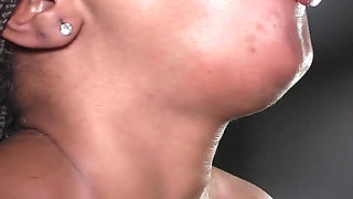 Jerk Slow Motion Cum in Mouth Swallow