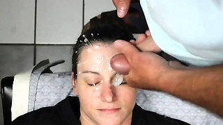 Dirty Dees Bukkake Compilation 2 - Huge Facials & Cum Loads on Mature Brunette