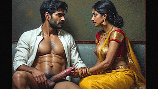 Indian wife swapping by neighbours hot foursome sex