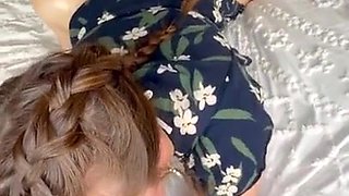 Busty blonde cougar Emma enjoys big cock pleasures passionately
