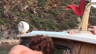 Ahmet and Selma Fuck Outdoors on a Turkish Boat