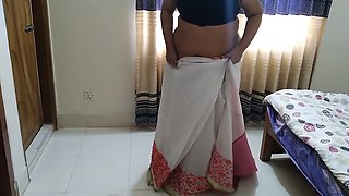 Indian Sexy Bhabhi (priya Chatterjee) Gets Fucked While Wearing Saree - Desi Homemade With Devar Bhabhi