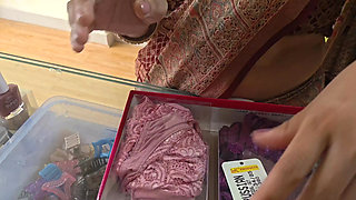 Bhabhi Sucked My Dick in Exchange for Bra and Panty in the Shop